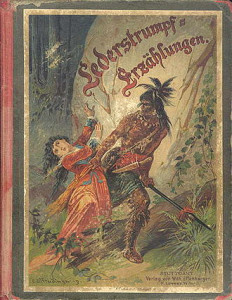 The cover of the German edition of "Leatherstocking Tales." Courtesy Wikipedia