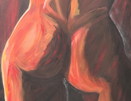 Dory Fiamingo’s Sensuous Nude Paintings