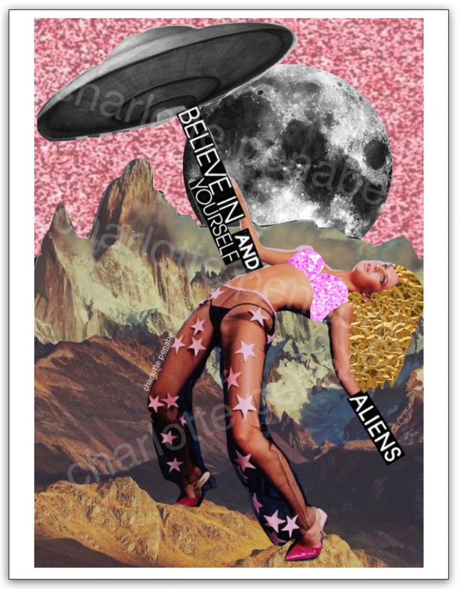 “Every Picture Tells A Story, Don’t It?” – Charlotte Penabel’s Collages