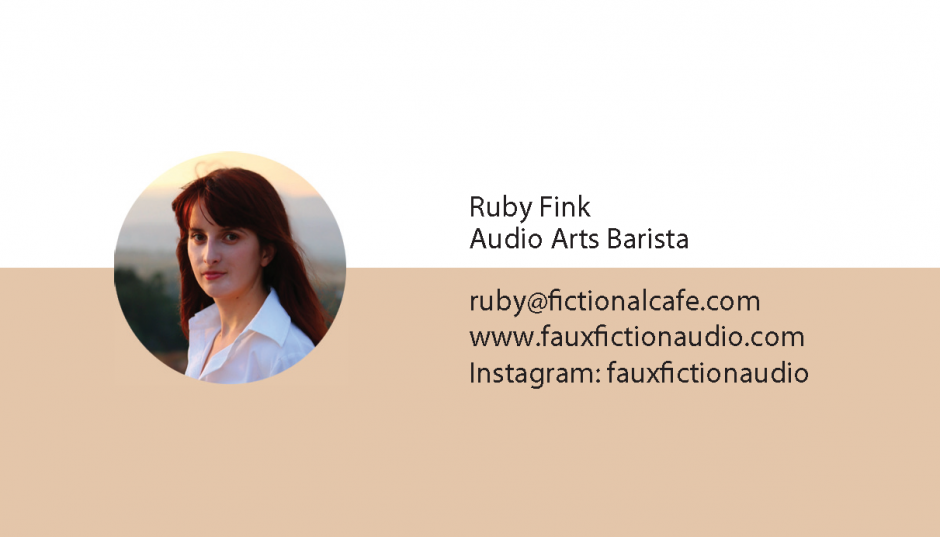 Introducing Ruby Fink, FC’s New Audio Arts Barista