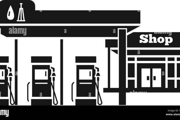 “The Petrol Station” by Annis McGee